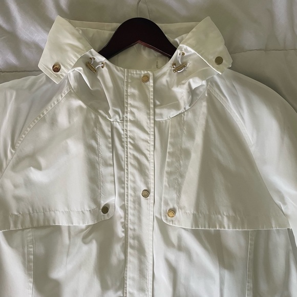 Calvin Klein Windbreaker Raincoat Trench Coat Style - Picture 11 of 17